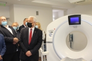 Uroczystość przekazania tomografu komputerowego dla sokołowskiego szpitala 